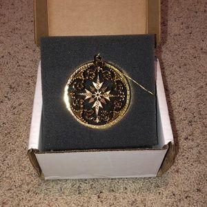 Snowflake Enchantment gold ornament